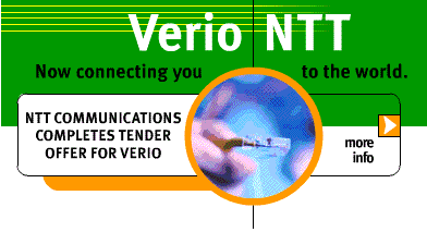 Verio NTT - Now connecting you to the world